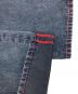 中古・古着 TRUE RELIGION (トゥルー レリジョン) Ricky Big T Flap TR Embro Jean インディゴ×レッド サイズ:32：18000円