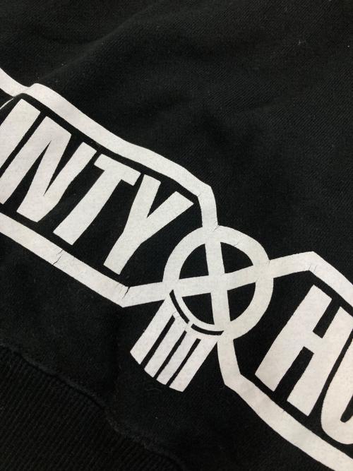 BOUNTY HUNTER（バウンティハンター）BOUNTY HUNTER (バウンティハンター) プリントスウェット ブラック サイズ:Lの古着・服飾アイテム