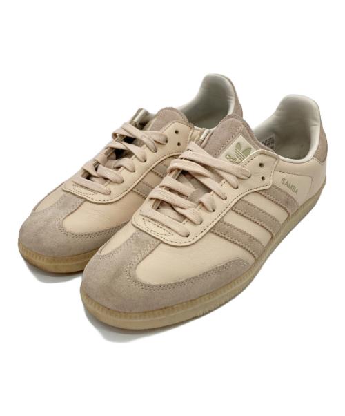 adidas（アディダス）adidas (アディダス) SAMBA ベージュ サイズ:US7 1/2の古着・服飾アイテム