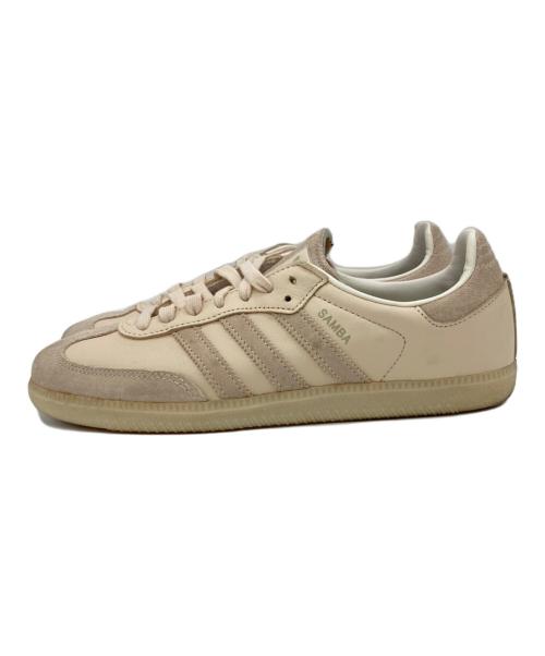 adidas（アディダス）adidas (アディダス) SAMBA ベージュ サイズ:US7 1/2の古着・服飾アイテム