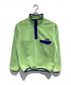 Patagoniaパタゴニア）の古着「SYNCHILLA Snap-T」｜ライトグリーン