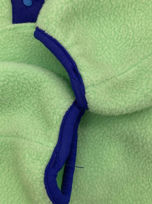 Patagonia（パタゴニア）Patagonia (パタゴニア) SYNCHILLA Snap-T ライトグリーン サイズ:Mの古着・服飾アイテム