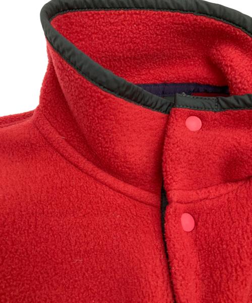 Patagonia（パタゴニア）Patagonia (パタゴニア) Synchilla Snap-T Pullover レッド サイズ:Sの古着・服飾アイテム