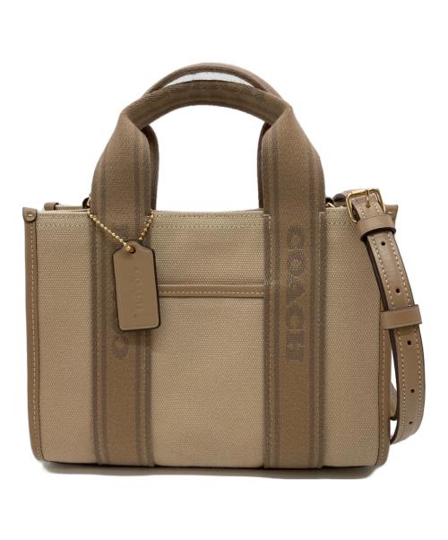 COACH（コーチ）COACH (コーチ) スミス トート バッグ 24 ベージュの古着・服飾アイテム