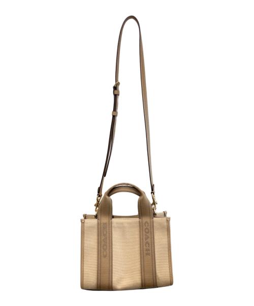 COACH（コーチ）COACH (コーチ) スミス トート バッグ 24 ベージュの古着・服飾アイテム