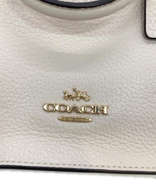 COACH（コーチ）COACH (コーチ) ノース サウス ミニ トート ホワイトの古着・服飾アイテム