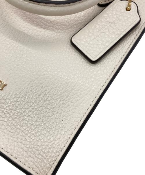 COACH（コーチ）COACH (コーチ) ノース サウス ミニ トート ホワイトの古着・服飾アイテム