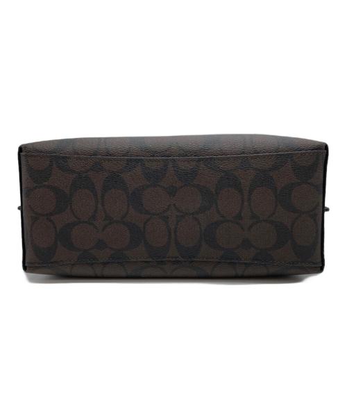 COACH（コーチ）COACH (コーチ) モリー トート バッグ25・シグネチャーキャンバス ブラウンの古着・服飾アイテム