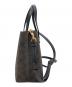 COACH (コーチ) モリー トート バッグ25・シグネチャーキャンバス ブラウン：10000円