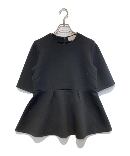 Plage（プラージュ）Plage (プラージュ) air jersey pepram プルオーバー ブラック サイズ:FREEの古着・服飾アイテム