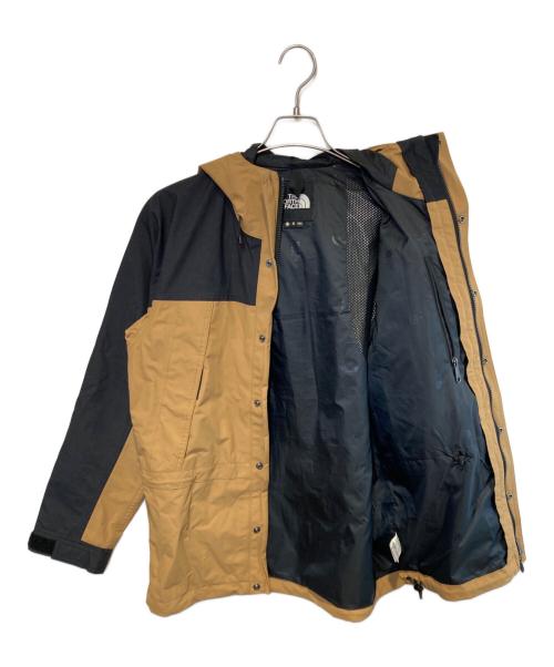 THE NORTH FACE（ザ ノース フェイス）THE NORTH FACE (ザ ノース フェイス) Mountain Light Jacket ベージュ×ブラック サイズ:Sの古着・服飾アイテム