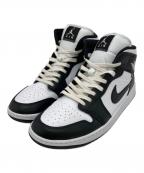 NIKEナイキ）の古着「Air Jordan 1 Mid」｜ホワイト×ブラック
