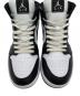 中古・古着 NIKE (ナイキ) Air Jordan 1 Mid ホワイト×ブラック サイズ:US11.5：8000円
