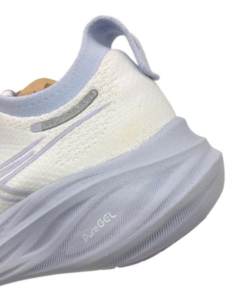 asics（アシックス）asics (アシックス) GEL-NIMBUS ホワイト サイズ:US6 1/2の古着・服飾アイテム