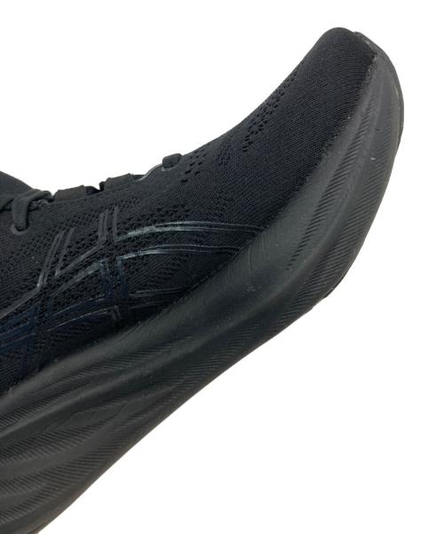 asics（アシックス）asics (アシックス) GEL-NIMBUS 26 ブラック サイズ:US6 1/2の古着・服飾アイテム