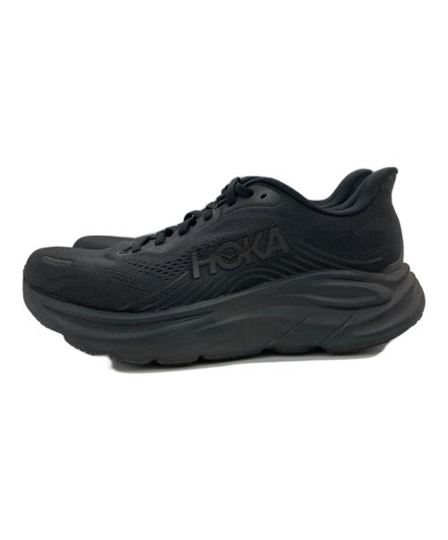 HOKAONEONE（ホカオネオネ）HOKAONEONE (ホカオネオネ) CLIFTON 11 WIDE ブラック サイズ:USM7.5　2Eの古着・服飾アイテム