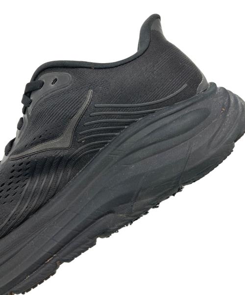 HOKAONEONE（ホカオネオネ）HOKAONEONE (ホカオネオネ) CLIFTON 11 WIDE ブラック サイズ:USM7.5　2Eの古着・服飾アイテム