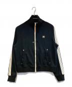 SATURセター）の古着「Lawton All Day Track Zip Up Jacket」｜ブラック