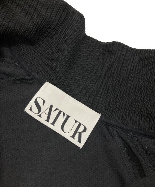 SATUR（セター）SATUR (セター) Lawton All Day Track Zip Up Jacket ブラック サイズ:XLの古着・服飾アイテム