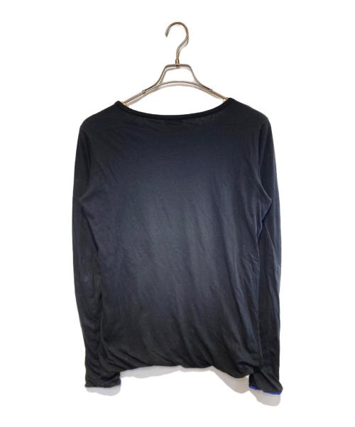 Dior（ディオール）Dior (ディオール) ダブルフェイスロングスリーブカットソー ブラック サイズ:XSの古着・服飾アイテム