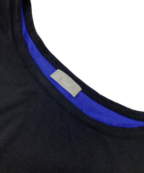 Dior（ディオール）Dior (ディオール) ダブルフェイスロングスリーブカットソー ブラック サイズ:XSの古着・服飾アイテム