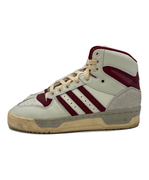 adidas（アディダス）adidas (アディダス) ATTITUDE アイボリー×ボルドー サイズ:US6の古着・服飾アイテム