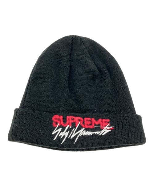 SUPREME（シュプリーム）SUPREME (シュプリーム) YOHJI YAMAMOTO (ヨウジヤマモト) New Era (ニューエラ) Beanie ブラックの古着・服飾アイテム