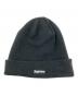 中古・古着 SUPREME (シュプリーム) YOHJI YAMAMOTO (ヨウジヤマモト) New Era (ニューエラ) Beanie ブラック：6000円