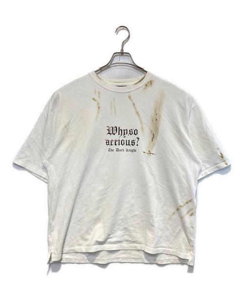 ADAM PATEK（アダムパテック）ADAM PATEK (アダムパテック) THE JOKER DARK KNIGHT Tシャツ ホワイト サイズ:2の古着・服飾アイテム