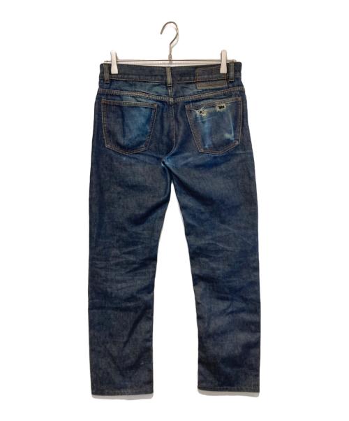 HERMES（エルメス）HERMES (エルメス) ボタンフライデニムパンツ インディゴ サイズ:38の古着・服飾アイテム