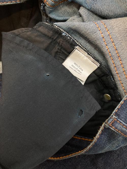 HERMES（エルメス）HERMES (エルメス) ボタンフライデニムパンツ インディゴ サイズ:38の古着・服飾アイテム