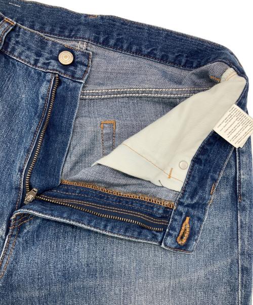 JOHNBULL（ジョンブル）JOHNBULL (ジョンブル) セルヴィッチデニムベルボトムジーンズ インディゴ サイズ:30の古着・服飾アイテム
