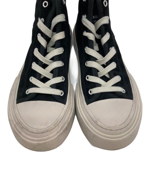 ANN DEMEULEMEESTER（アンドゥムルメステール）ANN DEMEULEMEESTER (アンドゥムルメステール) SARIN VULCANIZED MID-TOP ブラック サイズ:43の古着・服飾アイテム
