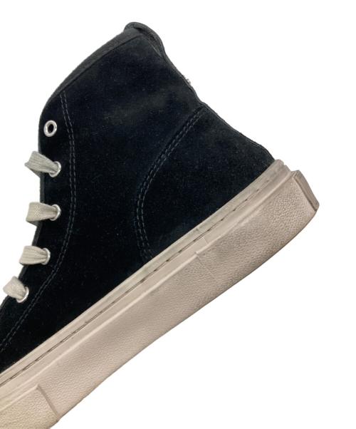 ANN DEMEULEMEESTER（アンドゥムルメステール）ANN DEMEULEMEESTER (アンドゥムルメステール) SARIN VULCANIZED MID-TOP ブラック サイズ:43の古着・服飾アイテム