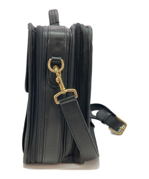 COACH（コーチ）COACH (コーチ) レザーブリーフケース ブラックの古着・服飾アイテム