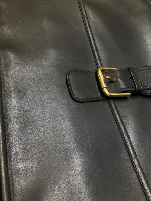 COACH（コーチ）COACH (コーチ) レザーブリーフケース ブラックの古着・服飾アイテム