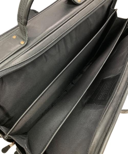 COACH（コーチ）COACH (コーチ) レザーブリーフケース ブラックの古着・服飾アイテム