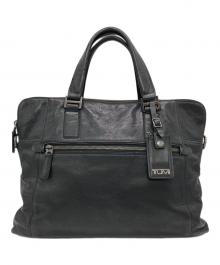 TUMI（トゥミ）の古着「BEACON HILLレザーブリーフケース」｜ブラック