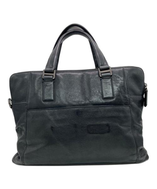 TUMI（トゥミ）TUMI (トゥミ) BEACON HILLレザーブリーフケース ブラックの古着・服飾アイテム