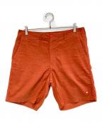 HUMAN MADEヒューマンメイド）の古着「Corduroy Shorts」｜オレンジ