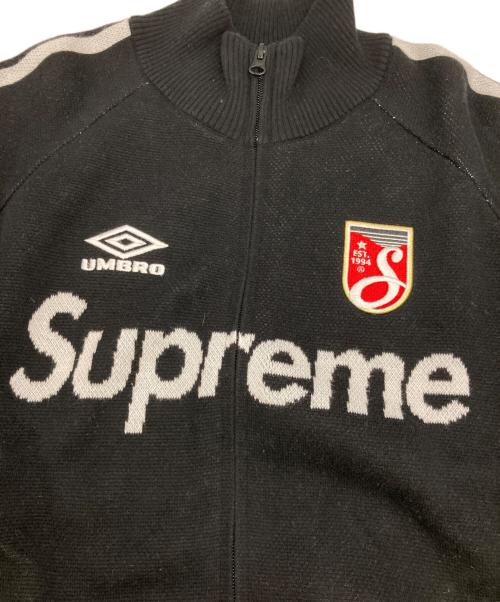 SUPREME（シュプリーム）SUPREME (シュプリーム) UMBRO (アンブロ) Zip Up Sweater ブラック サイズ:Lの古着・服飾アイテム