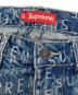 中古・古着 SUPREME (シュプリーム) WARP JACQUARD LOGOS DENIM PAINTER SHORT インディゴ サイズ:32：17000円