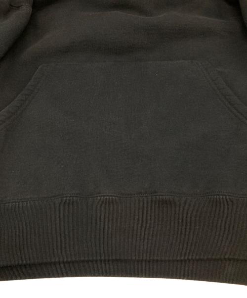 SUPREME（シュプリーム）SUPREME (シュプリーム) Woven Patches Hooded Sweatshirt ブラック×レッド サイズ:XLの古着・服飾アイテム