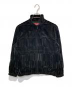 SUPREMEシュプリーム）の古着「Velour Track Jacket」｜ブラック