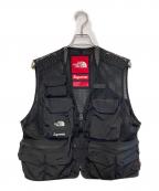 SUPREME×THE NORTH FACEシュプリーム×ザ ノース フェイス）の古着「Cargo Vest」｜ブラック