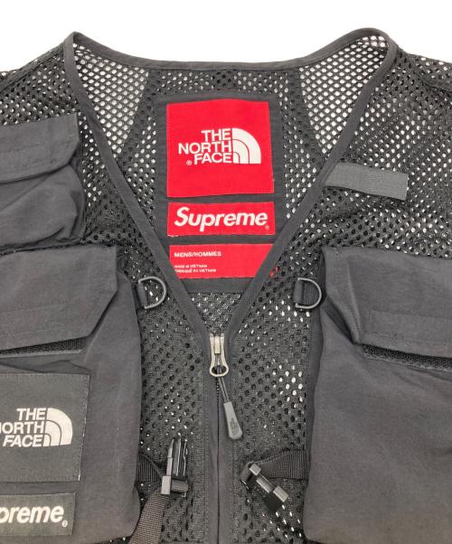 SUPREME（シュプリーム）SUPREME (シュプリーム) THE NORTH FACE (ザ ノース フェイス) Cargo Vest ブラック サイズ:Mの古着・服飾アイテム