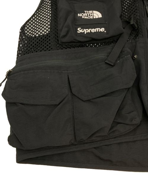 SUPREME（シュプリーム）SUPREME (シュプリーム) THE NORTH FACE (ザ ノース フェイス) Cargo Vest ブラック サイズ:Mの古着・服飾アイテム