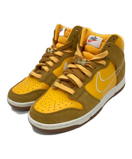 NIKE（ナイキ）NIKE (ナイキ) WMNS DUNK HIGH SE イエロー サイズ:US7.5の古着・服飾アイテム