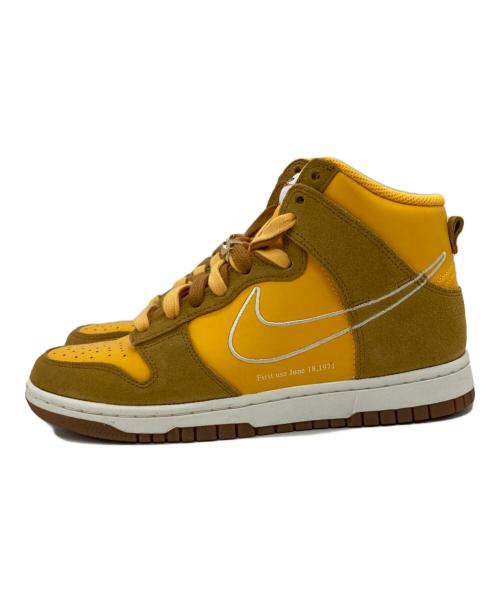 NIKE（ナイキ）NIKE (ナイキ) WMNS DUNK HIGH SE イエロー サイズ:US7.5の古着・服飾アイテム