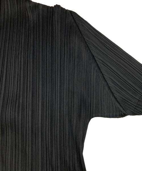 PLEATS PLEASE（プリーツプリーズ）PLEATS PLEASE (プリーツプリーズ) ショールカラー3Bプリーツジャケット ブラック サイズ:4の古着・服飾アイテム